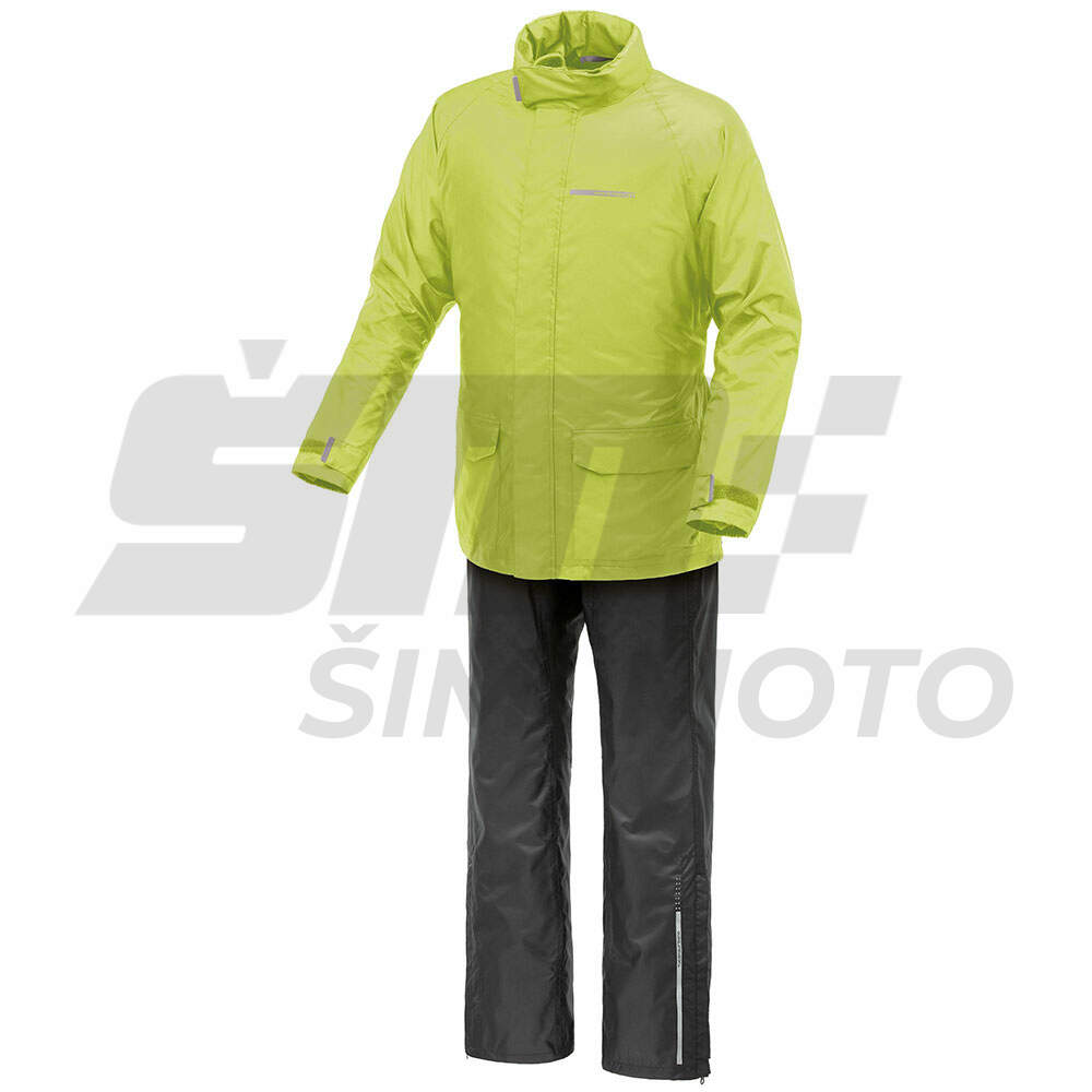 Kisno odelo DILUVIO DAY jakna + pantalone TUCANO URBANO crno-zuto 3XL