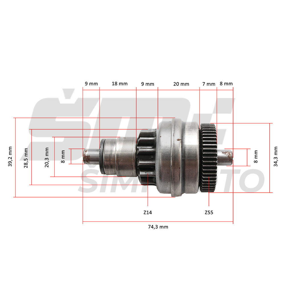 Bendix derbi senda gpr(db05b) rms