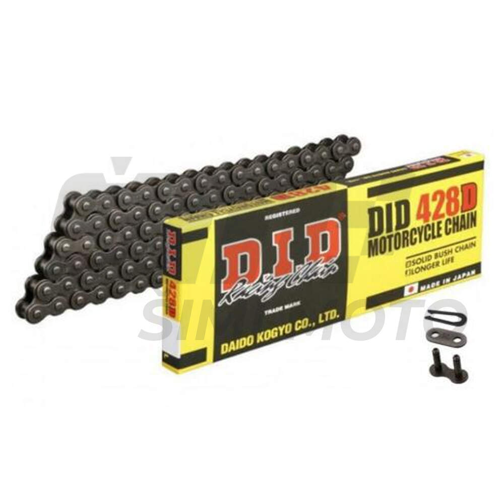 Drive chain DID 428D 130 links moped