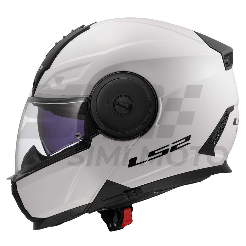 Kaciga ls2 flip up ff902 scope ii solid bela xl