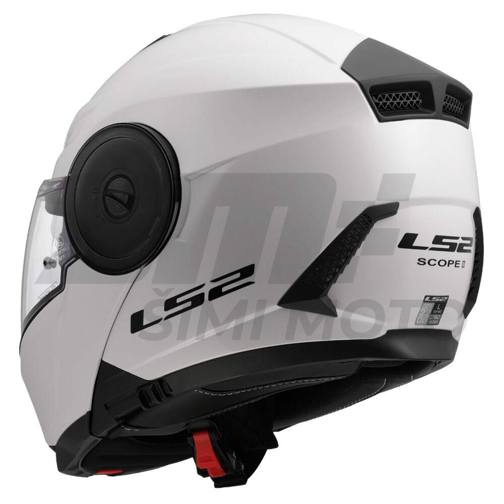 Kaciga ls2 flip up ff902 scope ii solid bela xl