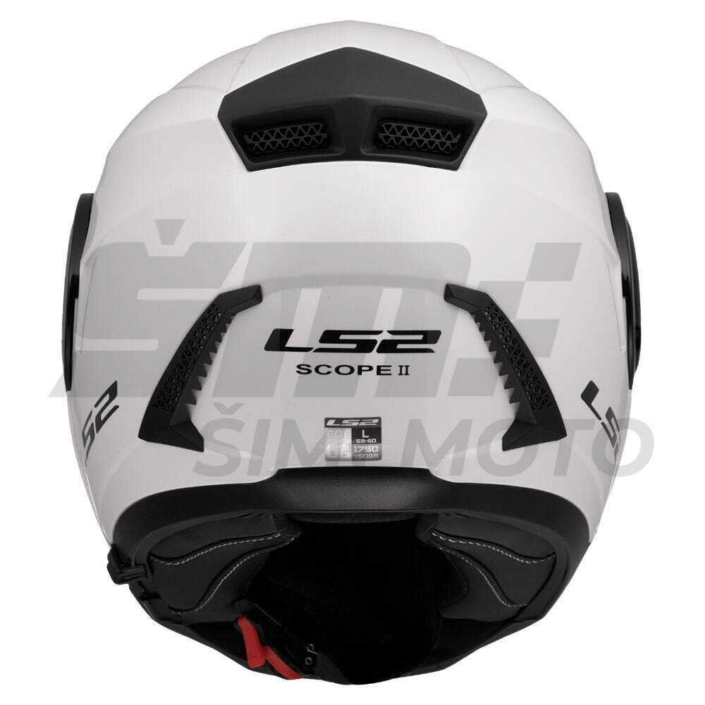 Kaciga ls2 flip up ff902 scope ii solid bela xl