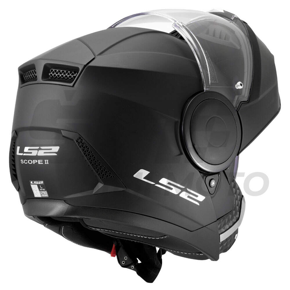 Kaciga ls2 flip up ff902 scope ii mat crna xxl