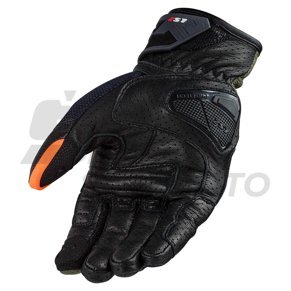 Rukavice ls2 air raptor zeleno plave l