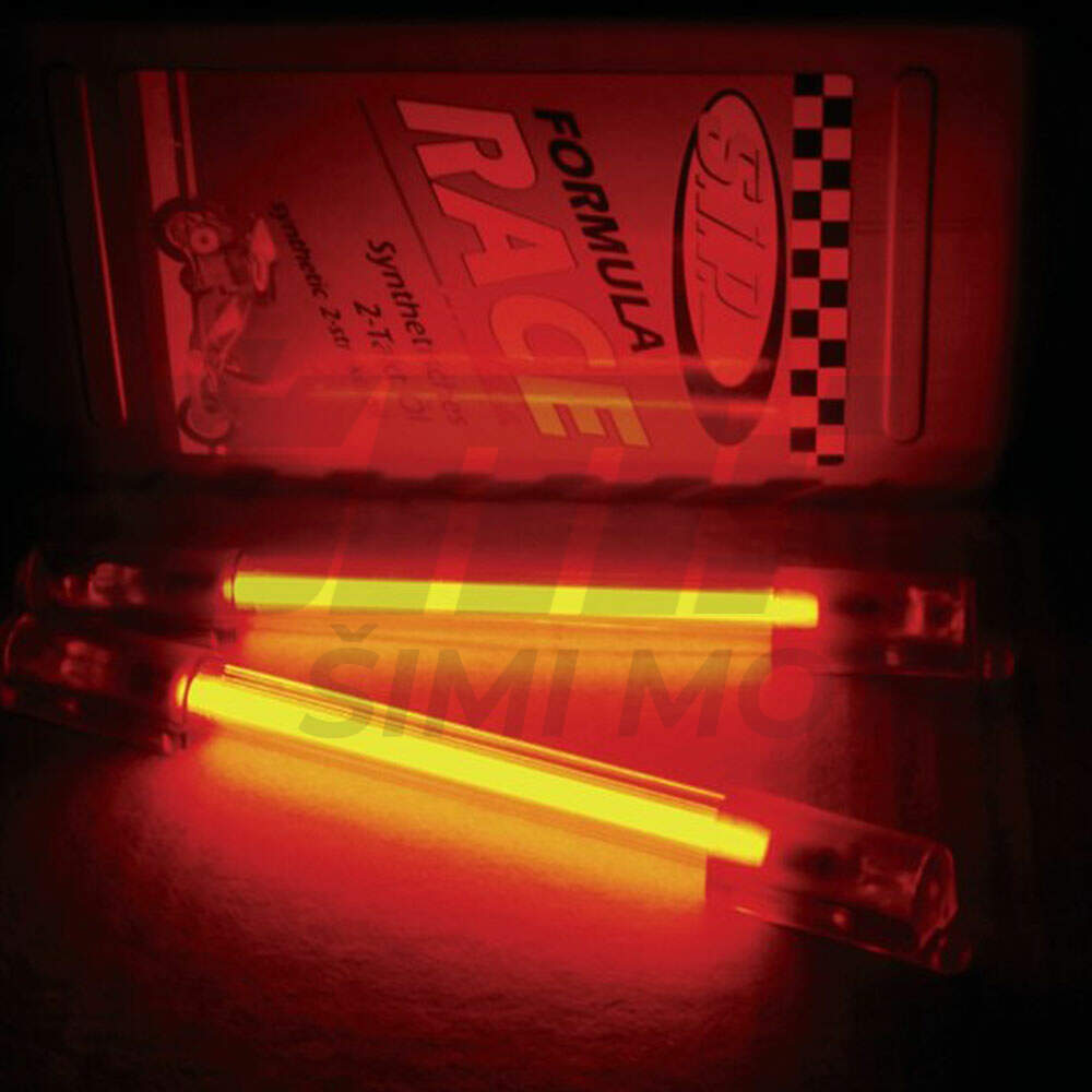 Tube light red 15cm tnt