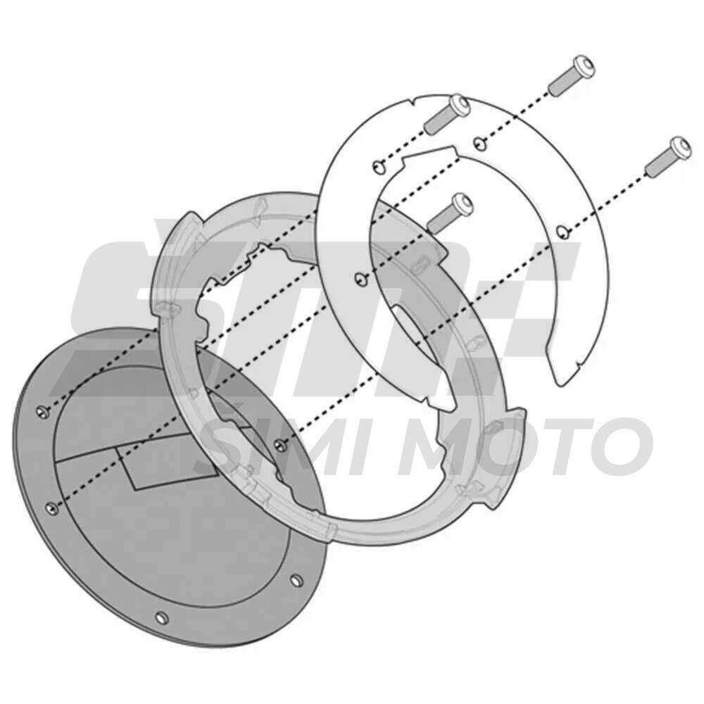 Nosac Tanklock torbe Kappa CF MOTO 650 MT BF66K