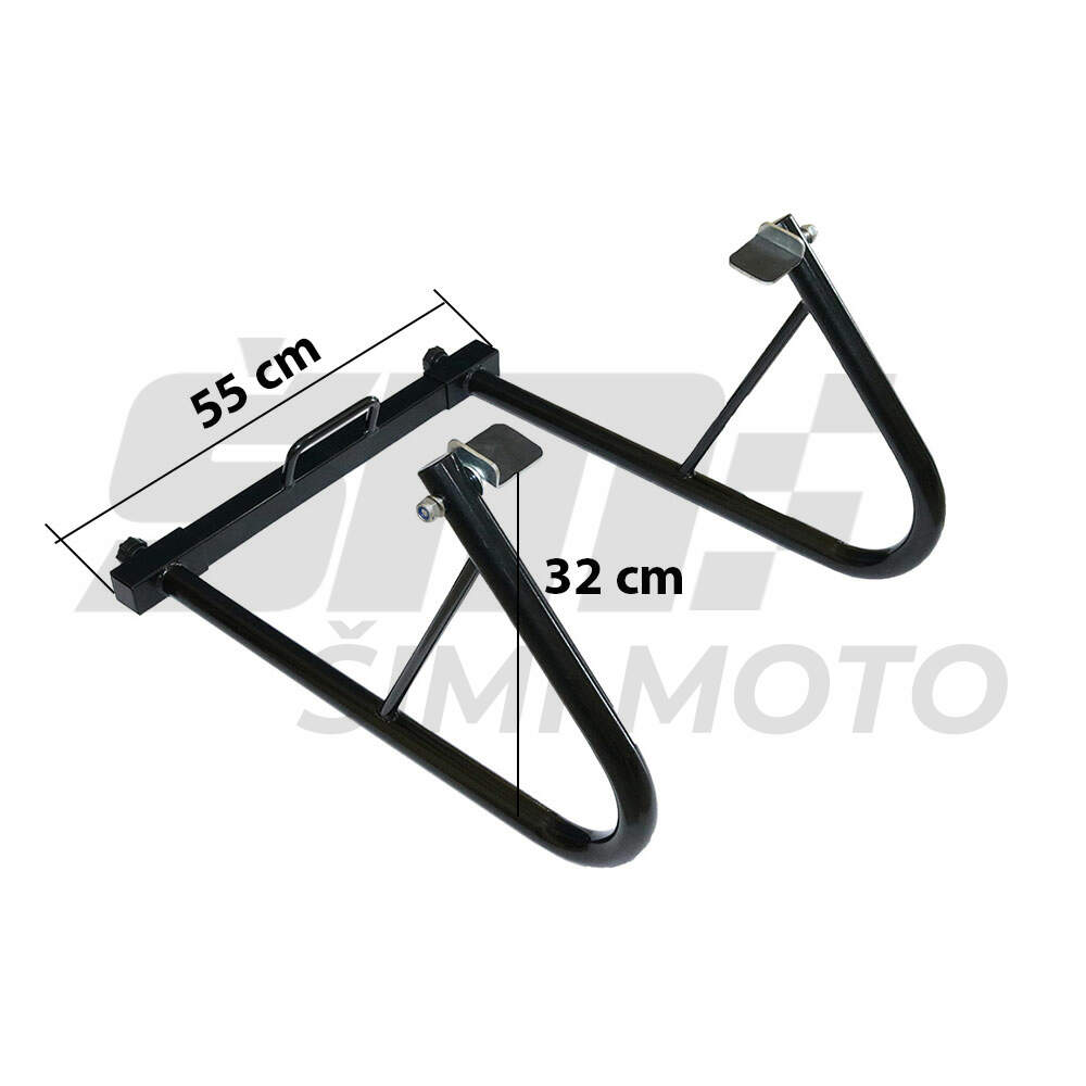 Motorcycle stand bullet black