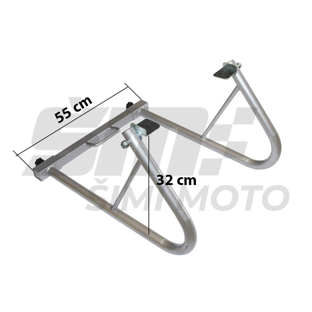 Motorcycle stand bullet grey