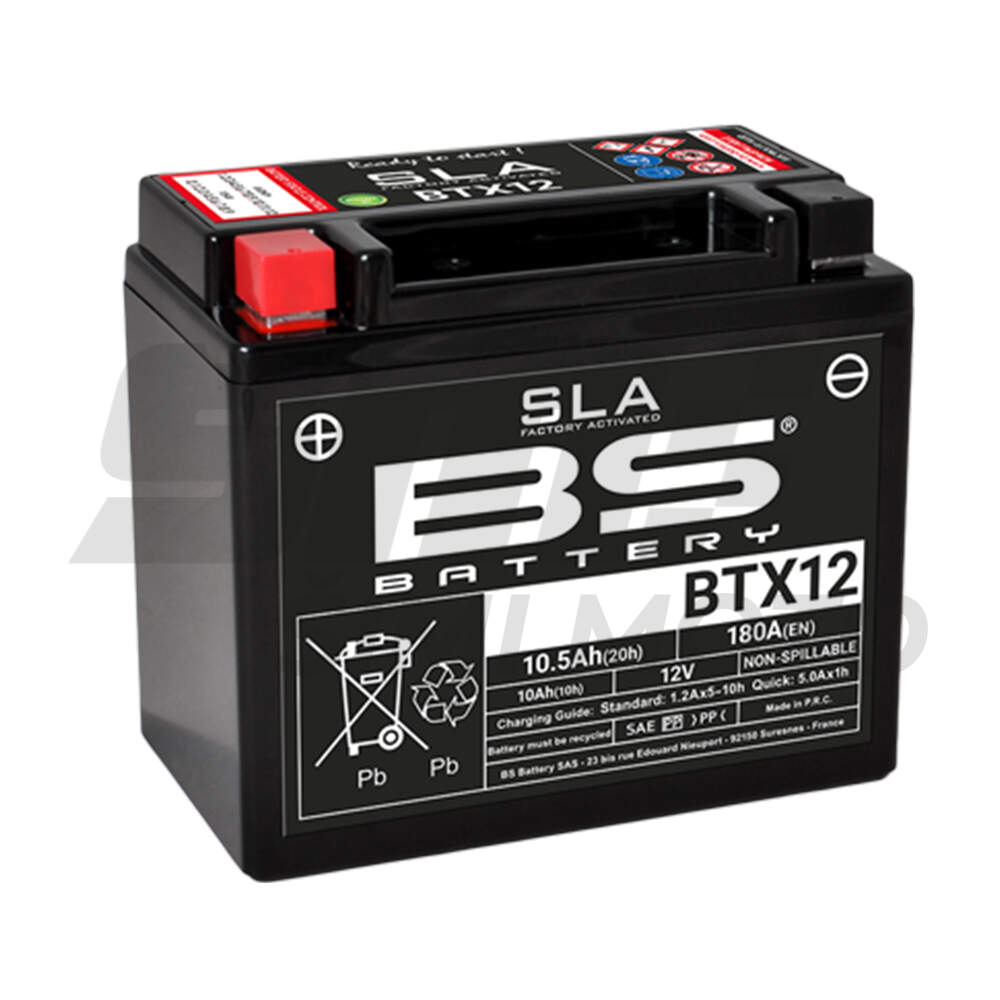 Akumulator bs 12v 10ah gel btx12-fa levi (150x87x130)