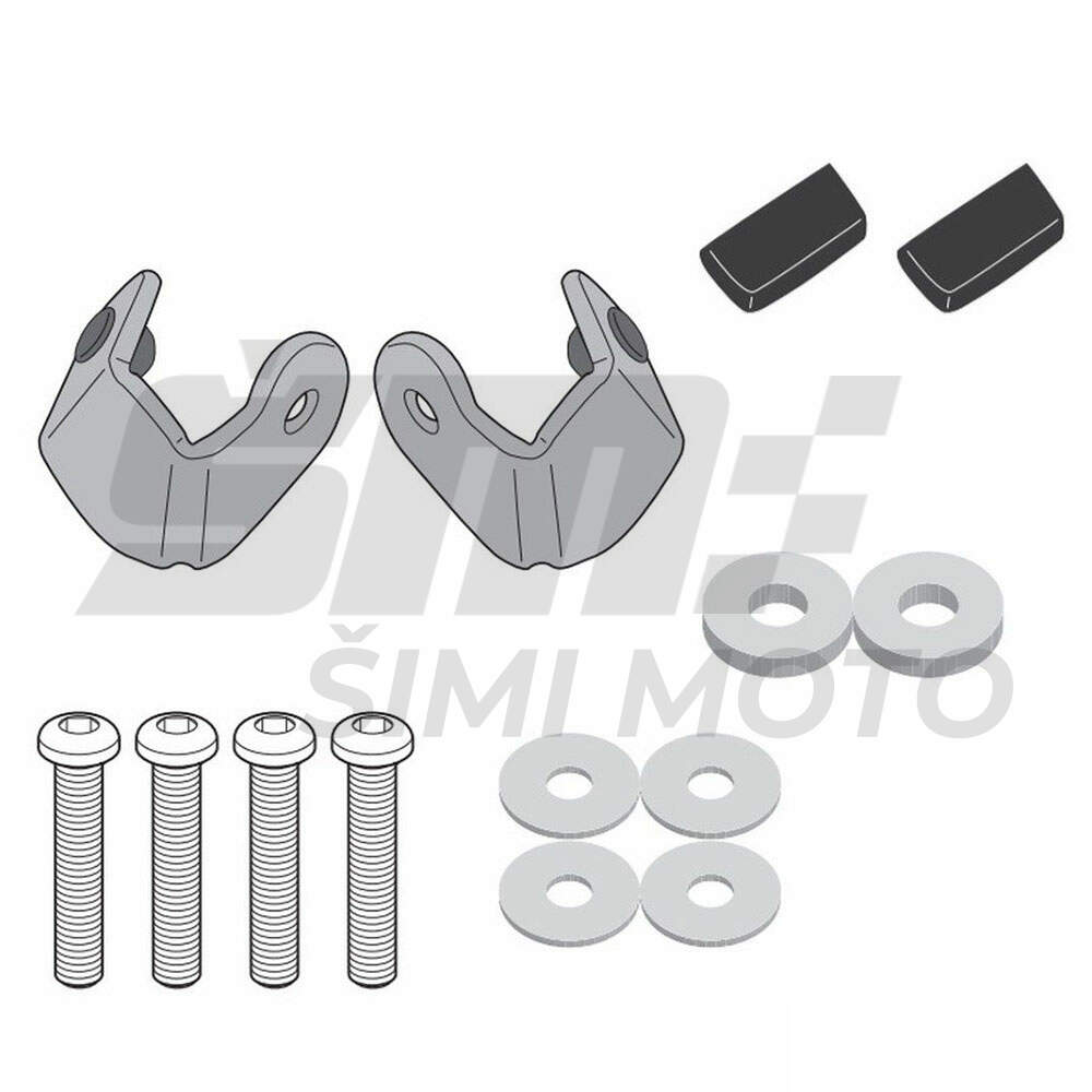 Kit za montazu vizira Kappa BMW C 400 GT 19-23 D5132KITK