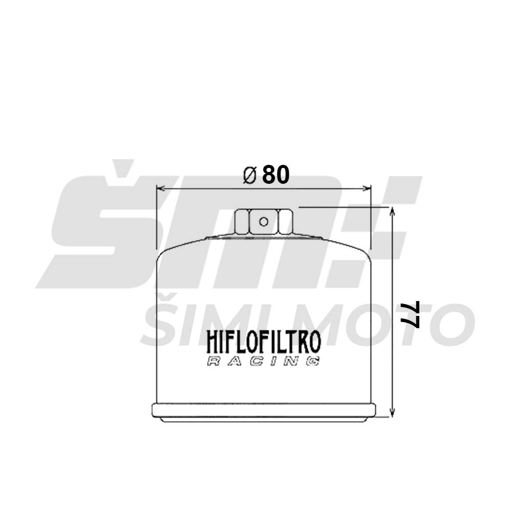 Oil filter hf124rc hiflo
