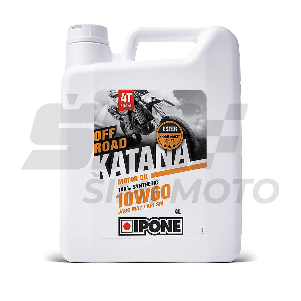 IPONE sinteticko ulje za 4T motore Katana off road 10W60 4L