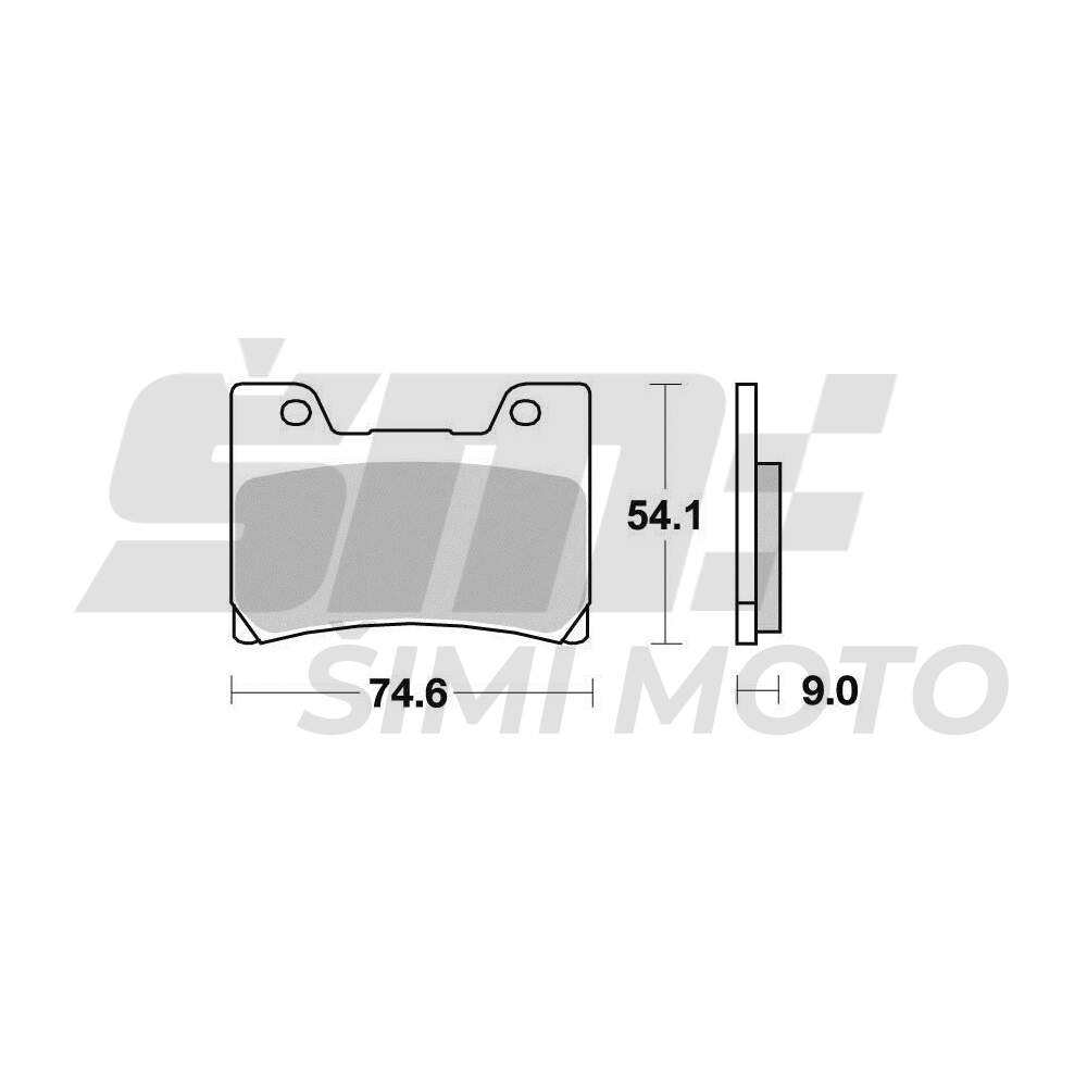 Brake pads KYOTO S1024N ( sinter )