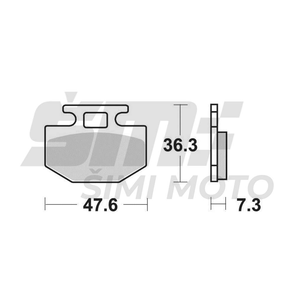 Disk plocice KYOTO S1137N ( SINTER )